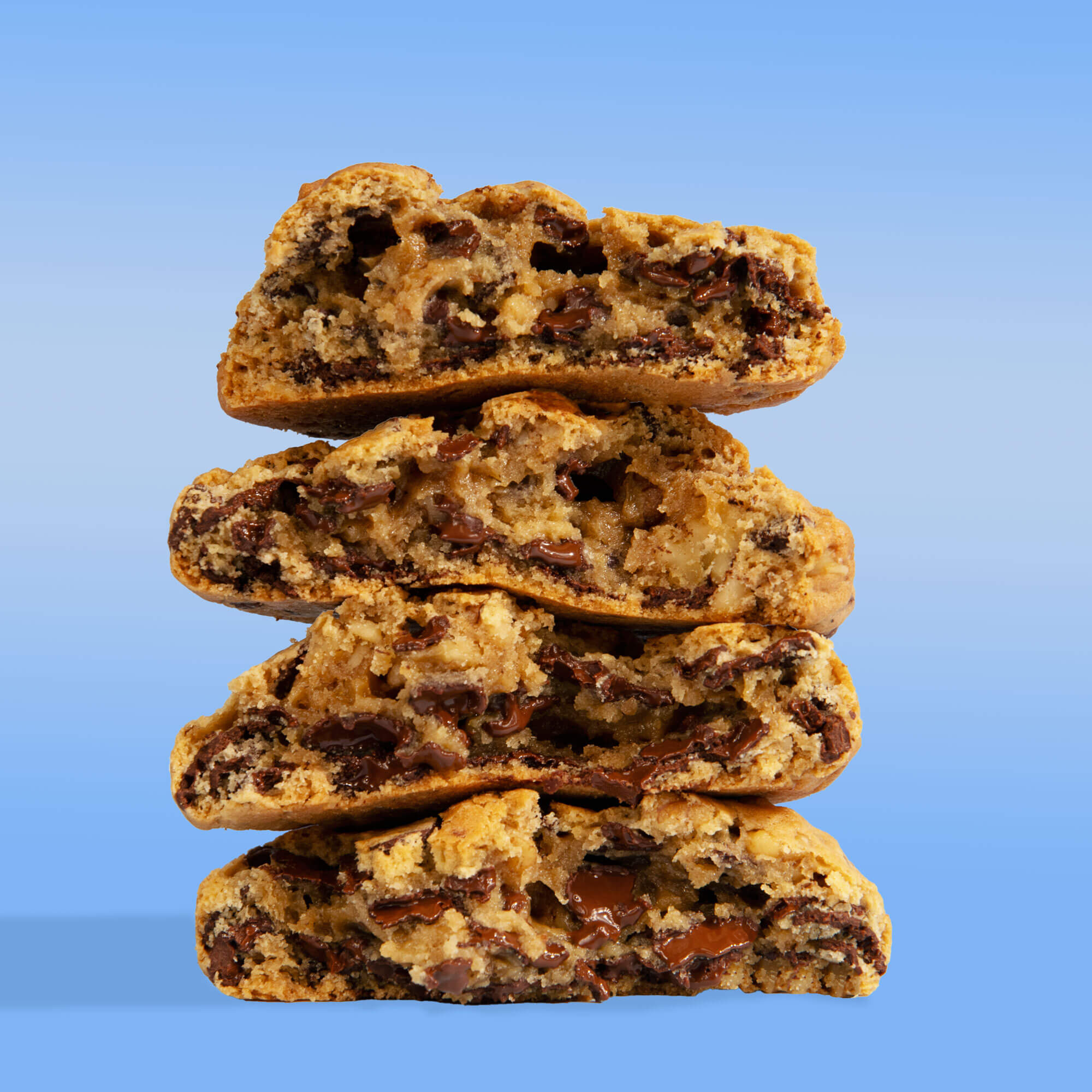 Vegan Walnut and Dark Choc Chip Cookies