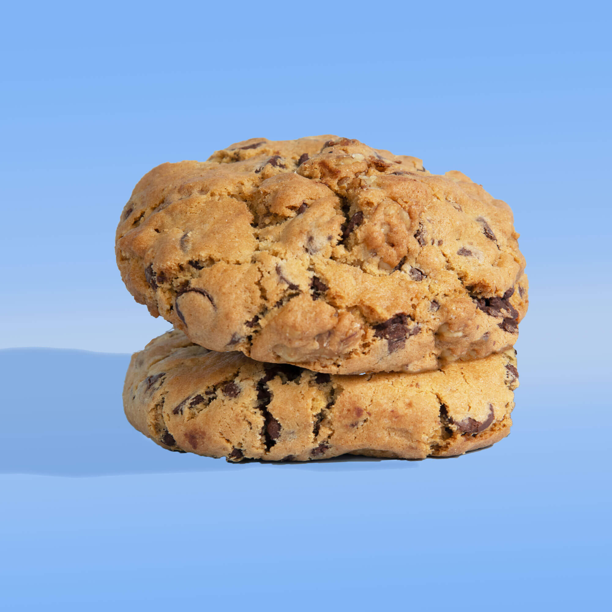 Vegan Walnut and Dark Choc Chip Cookies